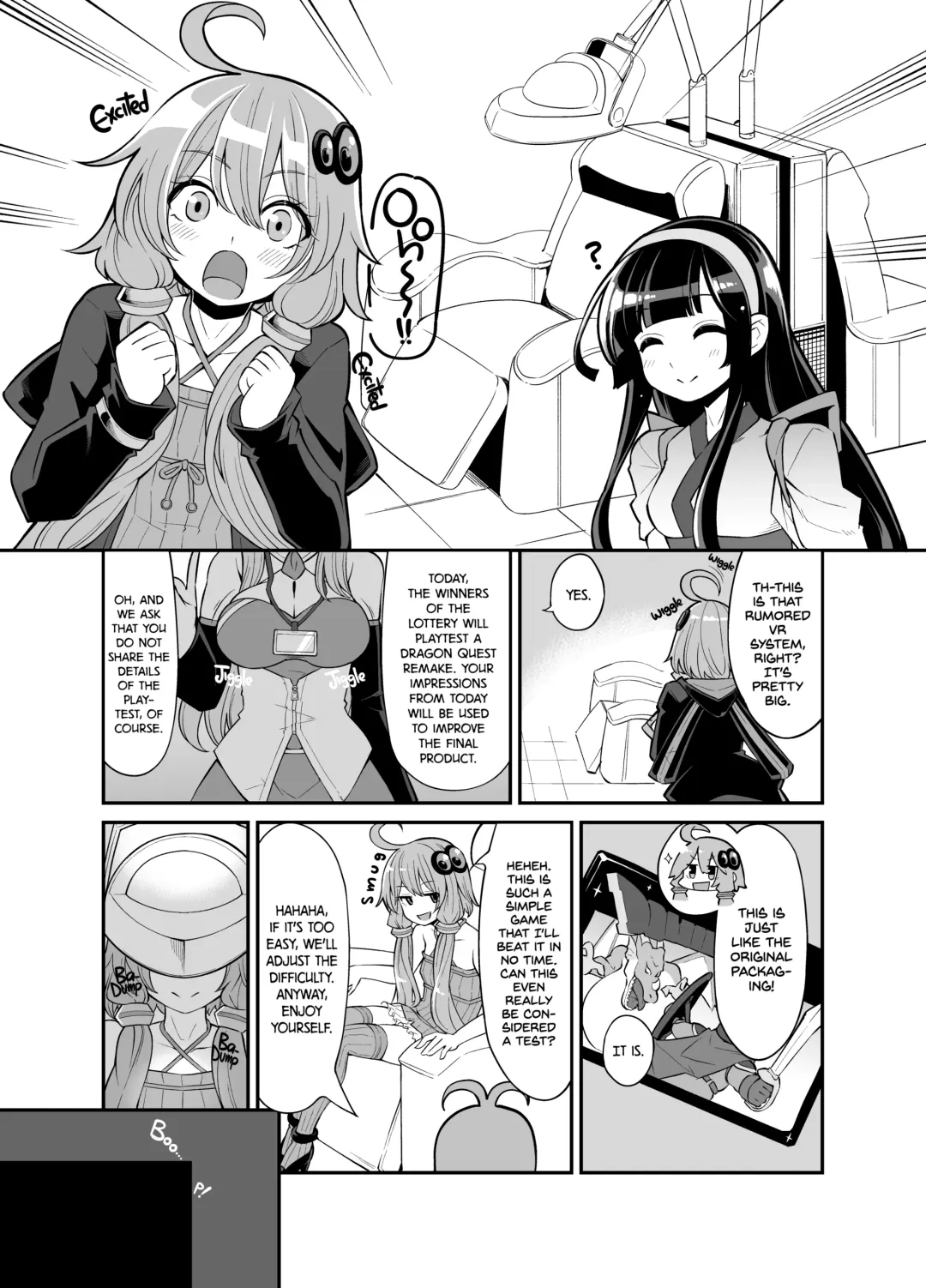 [Hanauna] Yuzuki Yukari In Dragon Quest | Yuzuki Yukari's Lewd Dragon Quest Adventure (decensored) Fhentai - Page 2
