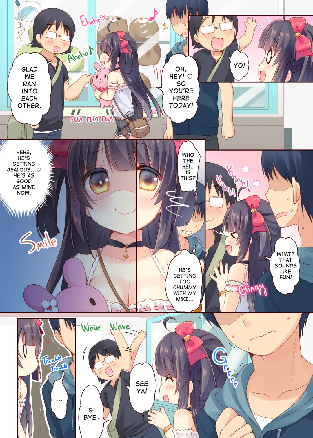 [Usashiro Mani] GaCen Hime to DT Otoko no Ichaicha Kozukuri Love Sex | Arcade Princess And a Virgin Boy Who Make Out And Have Lovey-Dovey Baby-Making Sex (decensored) Fhentai - Page 8