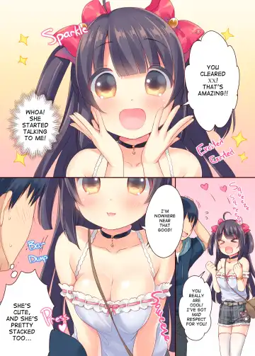 [Usashiro Mani] GaCen Hime to DT Otoko no Ichaicha Kozukuri Love Sex | Arcade Princess And a Virgin Boy Who Make Out And Have Lovey-Dovey Baby-Making Sex (decensored) Fhentai - Page 4