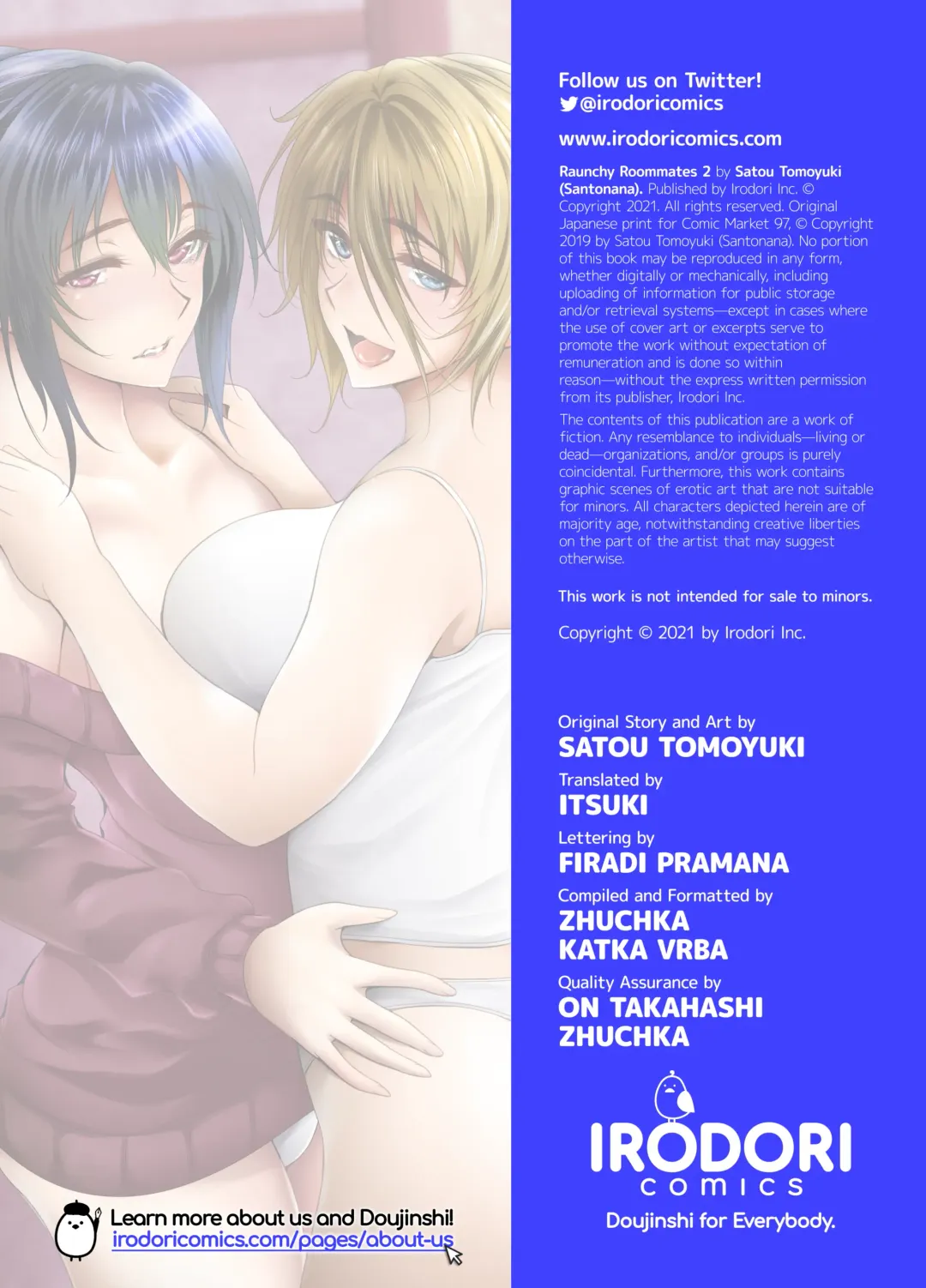 [Satou Tomoyuki] Raunchy Roommates 2 Fhentai - Page 43