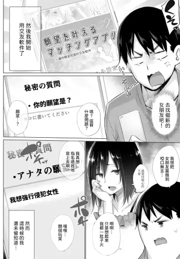 [Miyano Kintarou] Yokubou o Kanaeru Matching Appli Ch. 1 Fhentai - Page 2