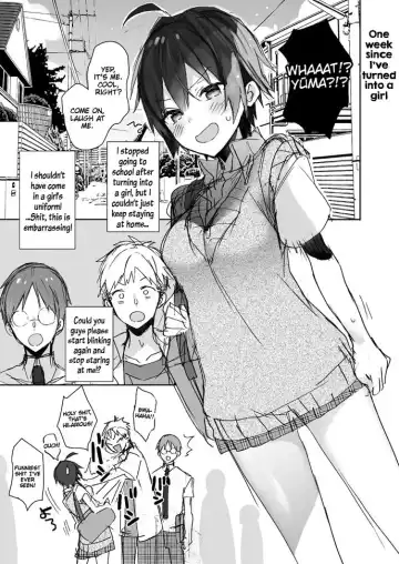 [Araki Kanao] Nyotaika Shita Ore no Chotto Tadareta Gakkou Seikatsu | My Slightly Debauched School Life as a Guy-Turned-Girl Fhentai - Page 3