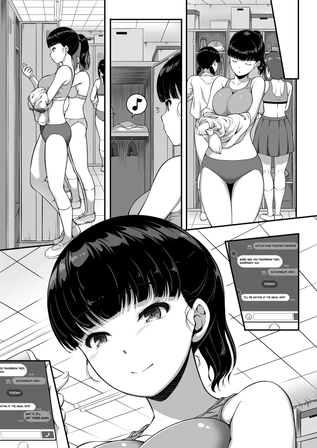 [A-lucky Murashige] Joshi Volley-bu JK, Netorareru. | Girl's Volleyball Club, Schoolgirl NTR Fhentai - Page 6