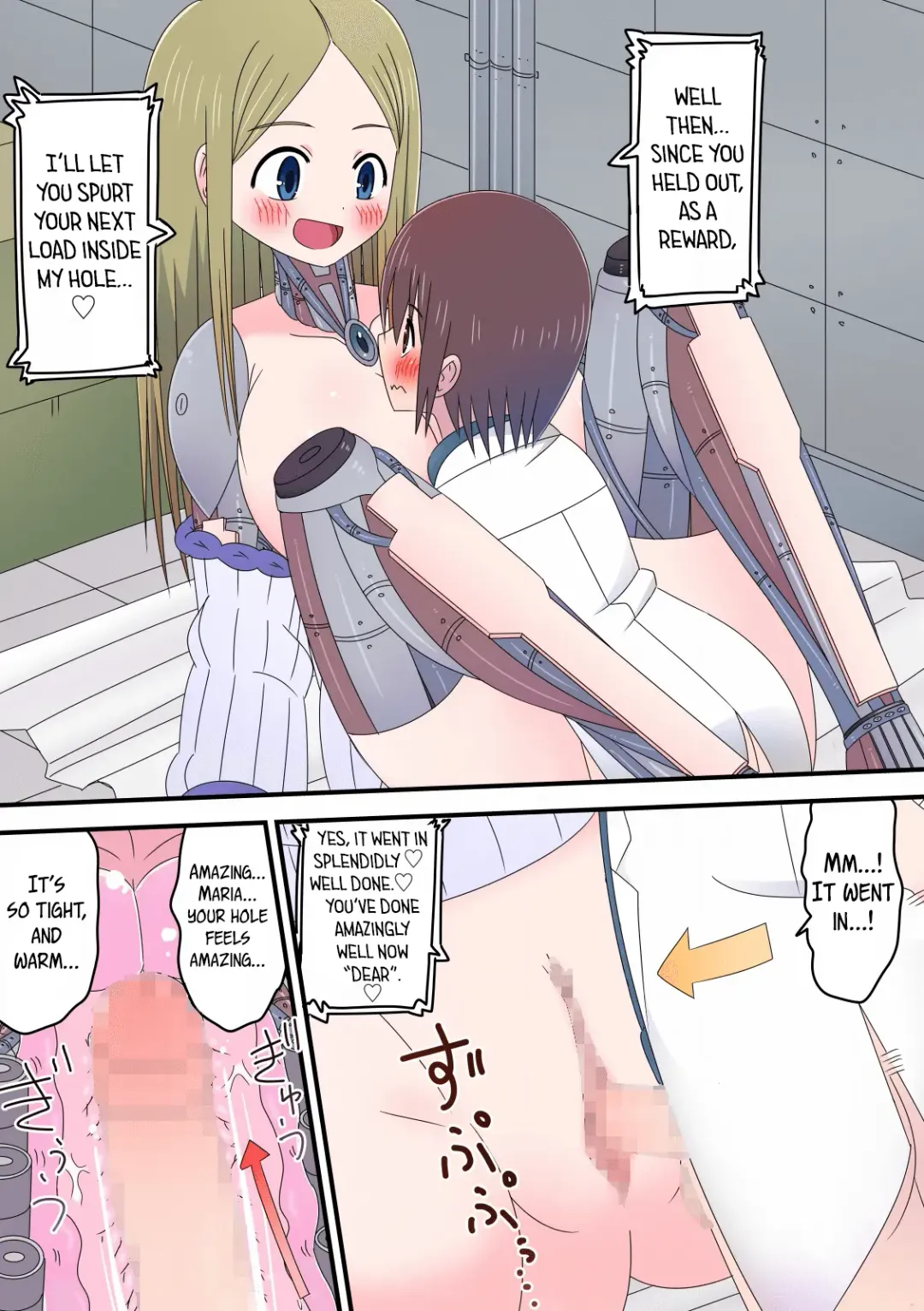 Kyuugata Komori Robotto ni  Fudeoroshi Shitemorau Kagaku Shounen no Hanashi | A story about a scientist boy having his first time with an older nanny robot Fhentai - Page 13