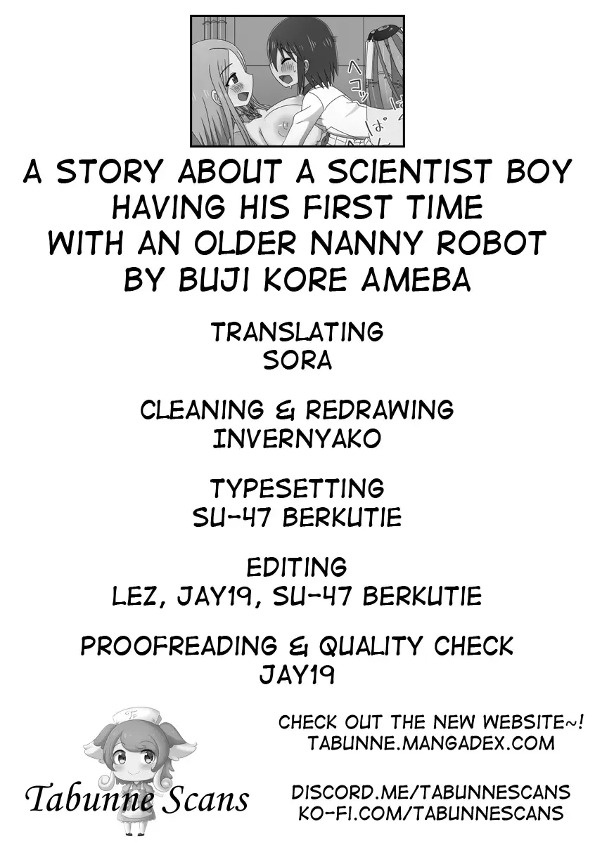Kyuugata Komori Robotto ni  Fudeoroshi Shitemorau Kagaku Shounen no Hanashi | A story about a scientist boy having his first time with an older nanny robot Fhentai - Page 24