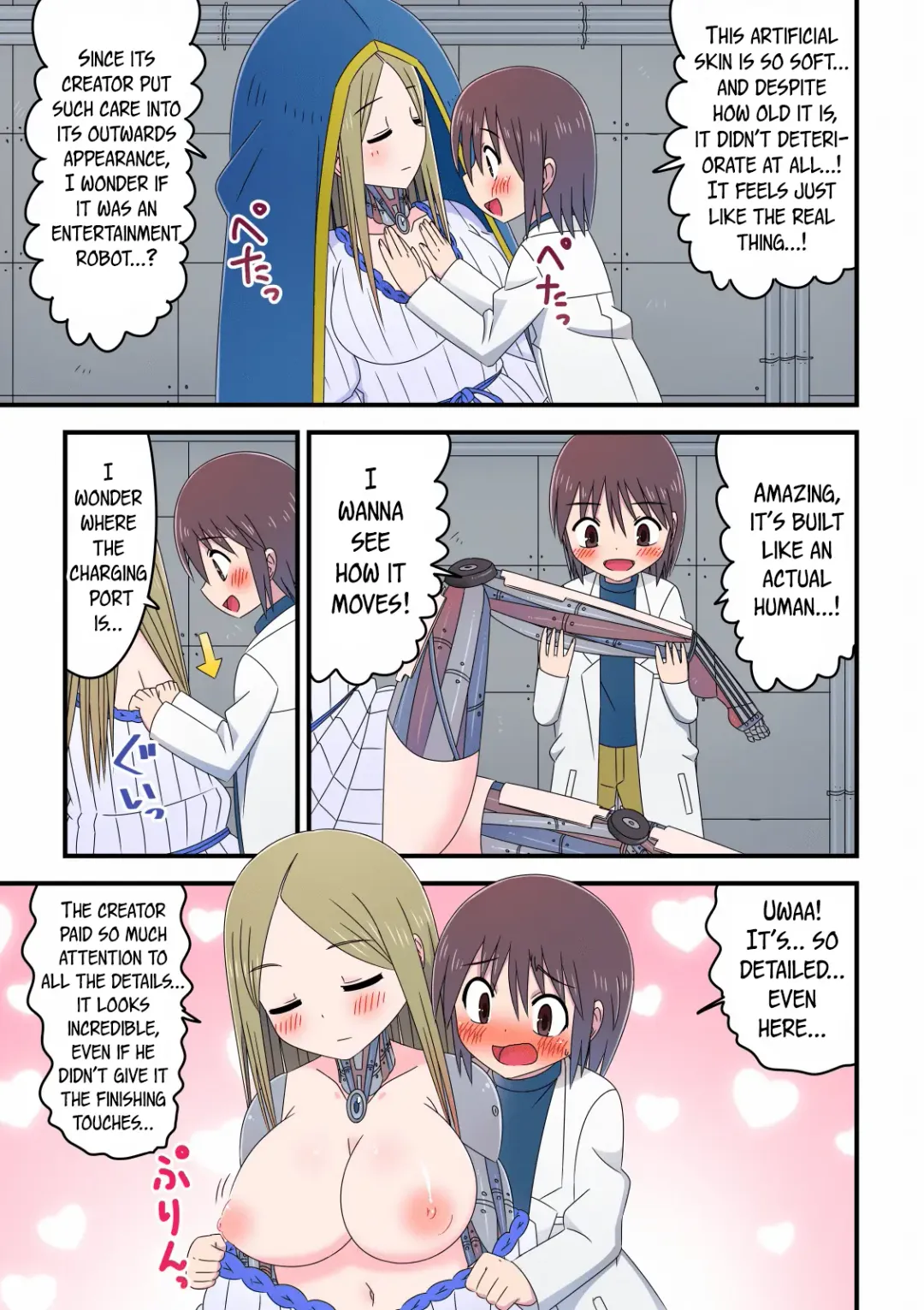 Kyuugata Komori Robotto ni  Fudeoroshi Shitemorau Kagaku Shounen no Hanashi | A story about a scientist boy having his first time with an older nanny robot Fhentai - Page 4