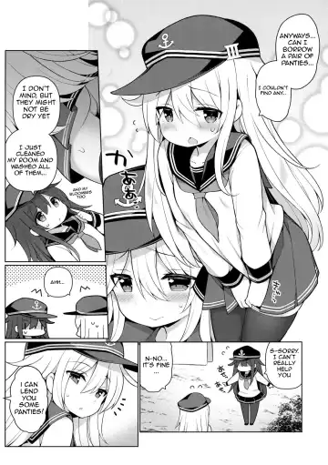 [Watanon] Hibiki-chan Himitsu no Hatsu Sounyuu | Hibiki-chan's Secret First Insertion Fhentai - Page 4