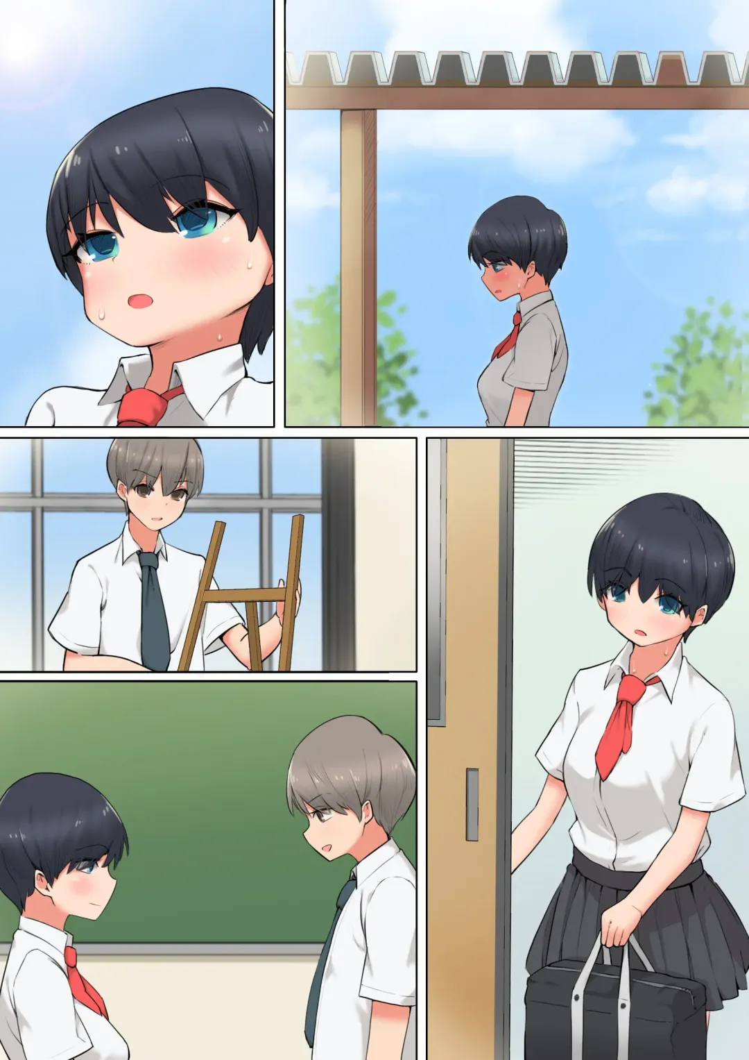 Kouhai Nude Model ni Gaman ga Dekinai! Fhentai - Page 37