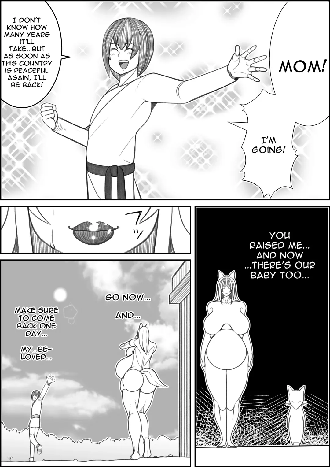 [Tetsuko - Tokei] Kitsune no Shishou to Tabidachi no Mae ni...... | Fox Master Before Setting Off Fhentai - Page 40