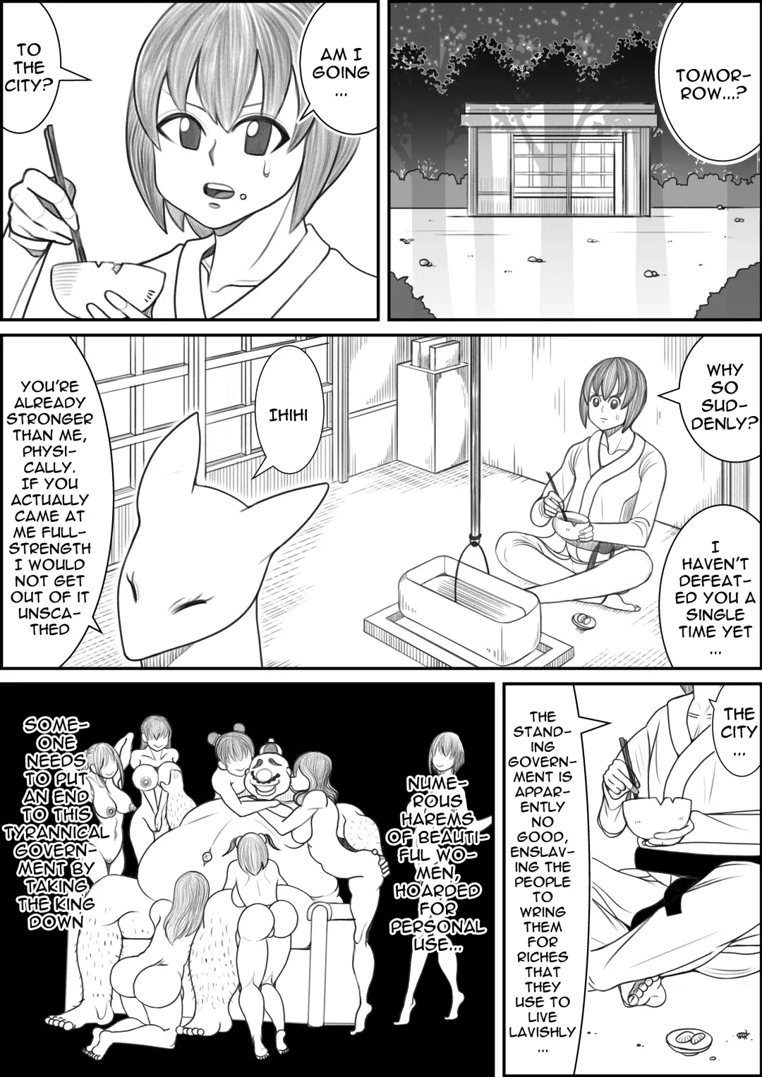 [Tetsuko - Tokei] Kitsune no Shishou to Tabidachi no Mae ni...... | Fox Master Before Setting Off Fhentai - Page 5