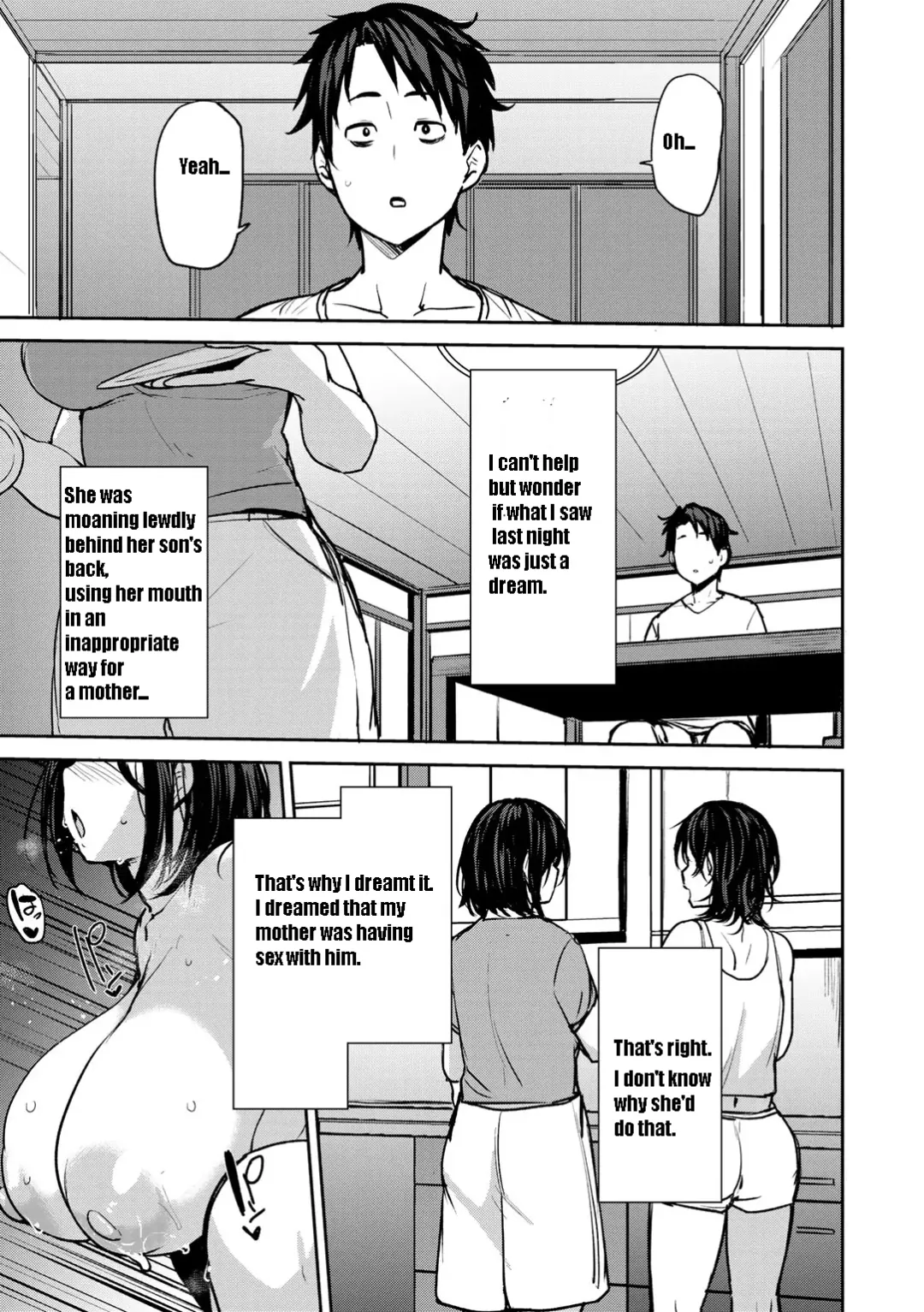 [Nanao Yukiji] Soubo Soukan | Twin Mother Incest Ch. 1 Fhentai - Page 15