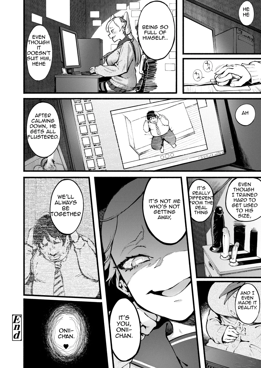 [Suruga Kuroitsu] Kumo no Kakoe | Spider's Net Fhentai - Page 14