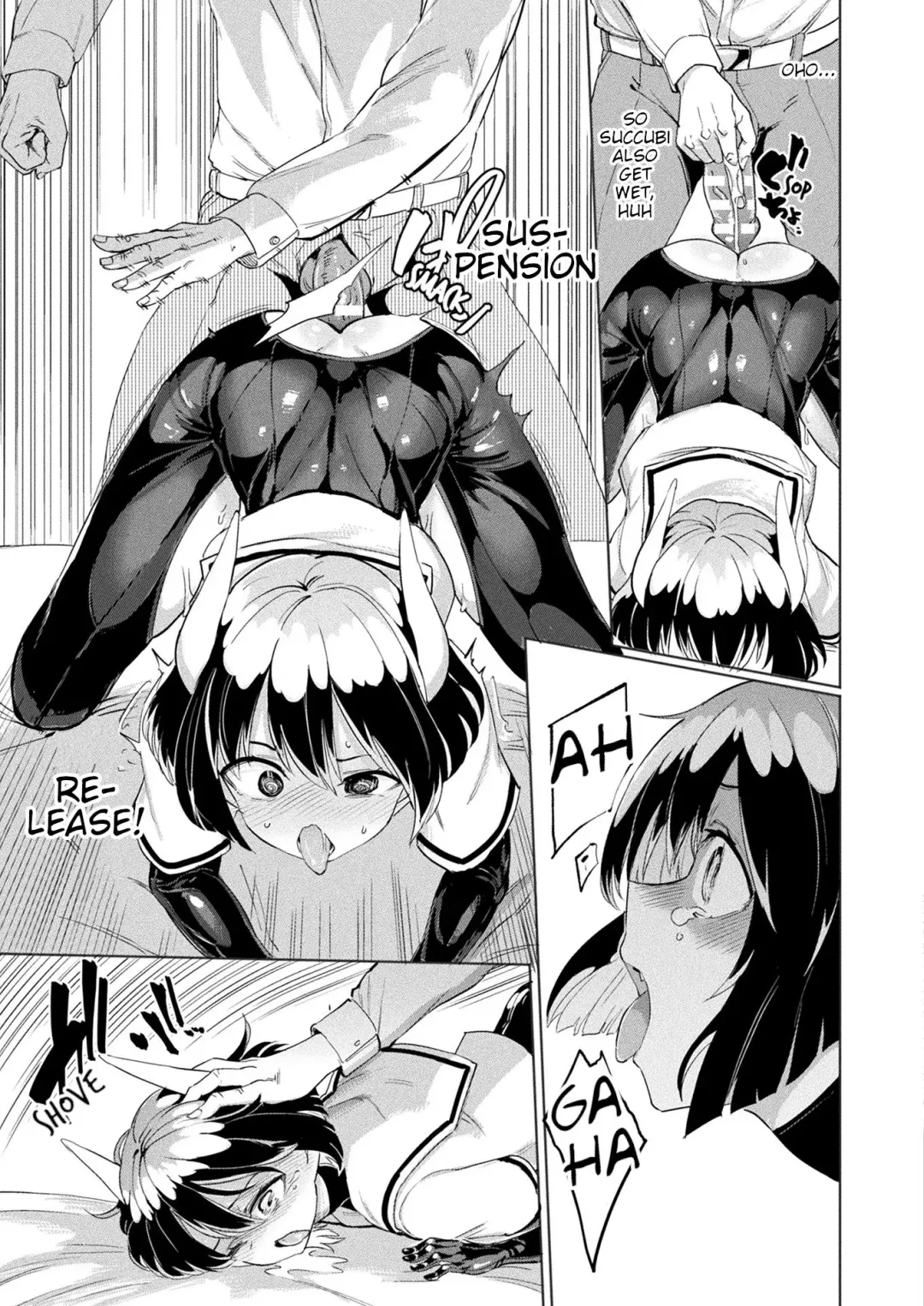 [Aomushi] Mesugaki Succubus Tai Jikan Teishi Oji-san | Slutty Little Succubus vs Time-Stopping Mister Fhentai - Page 5