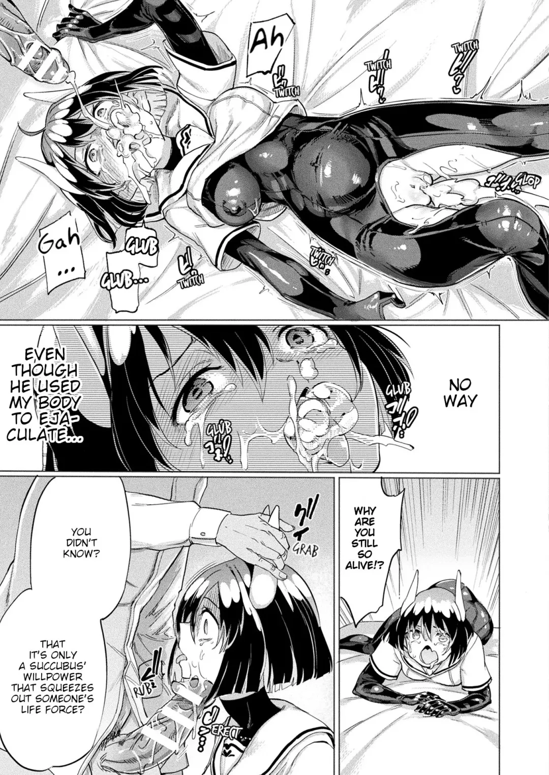 [Aomushi] Mesugaki Succubus Tai Jikan Teishi Oji-san | Slutty Little Succubus vs Time-Stopping Mister Fhentai - Page 9