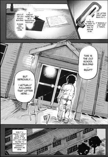 [Nyuu] Kyuu Kousha Ura Bunkasai #1 -Totsuzen no Shoutai- | The Old School Building's Backstage Festival #1 -Sudden Invitation- Fhentai - Page 10