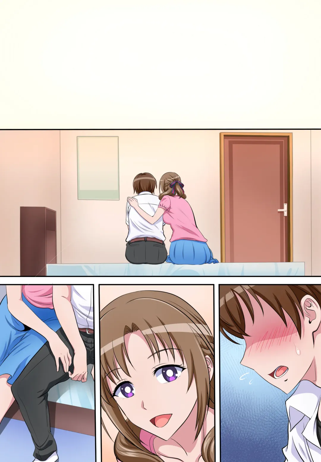 [Net1nen] Boshi Soukan ~Musuko o Yuuwaku Shite Sex Shichau Bijin de Sukebe na Okaa-san~ Fhentai - Page 53