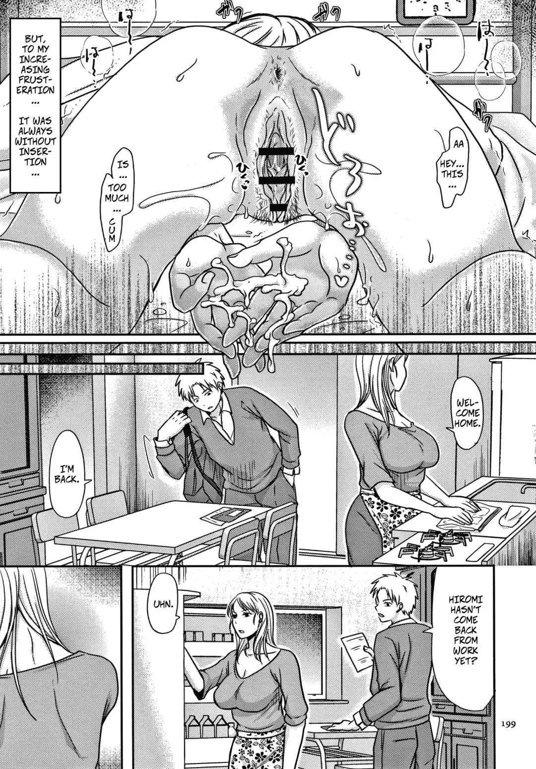 [Kurogane Satsuki] Otouto ni Mirareta Hitozuma wa... Kouhen | My Brother Saw Me Having Sex... and Then Ch2 Fhentai - Page 20