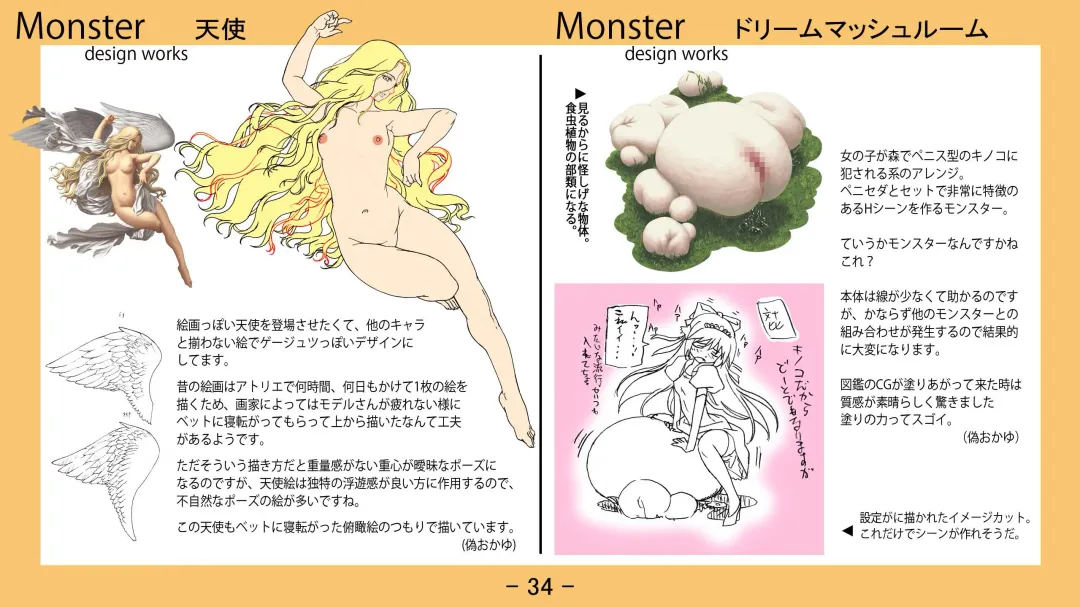 [Nise Okayu - Okiyumi Kase] Monster Park 2 Setting Documents Collection Fhentai - Page 34