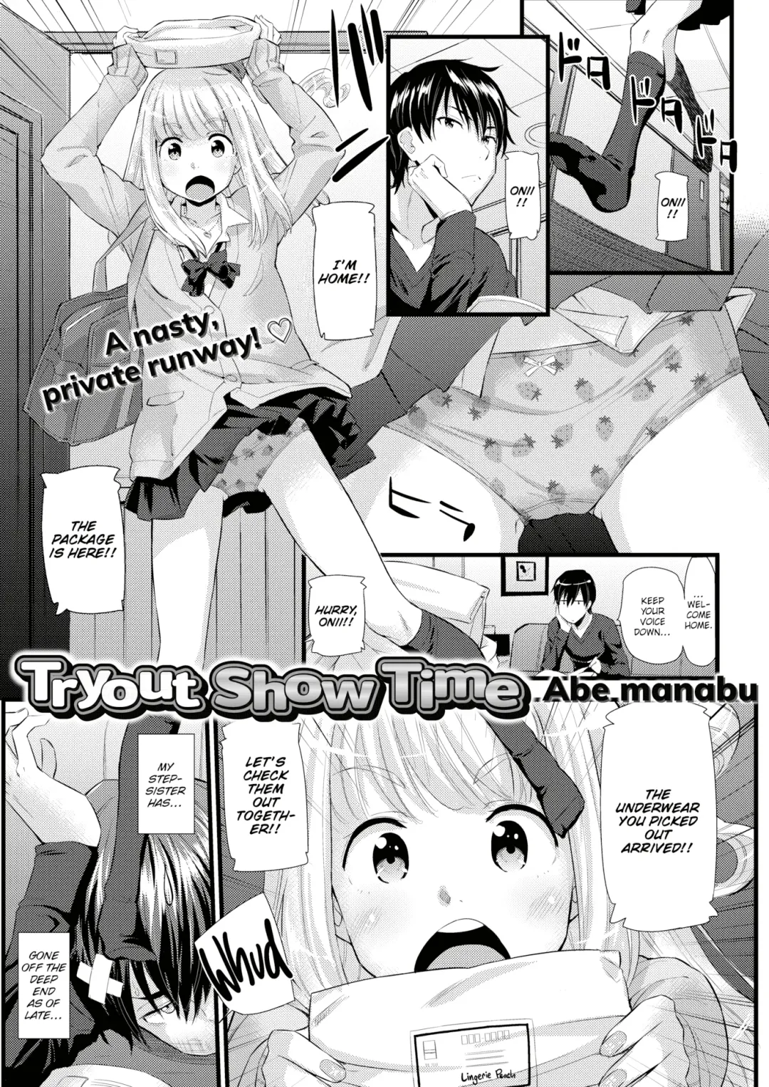 [Abe Manabu] Tryout Show Time Fhentai - Page 1