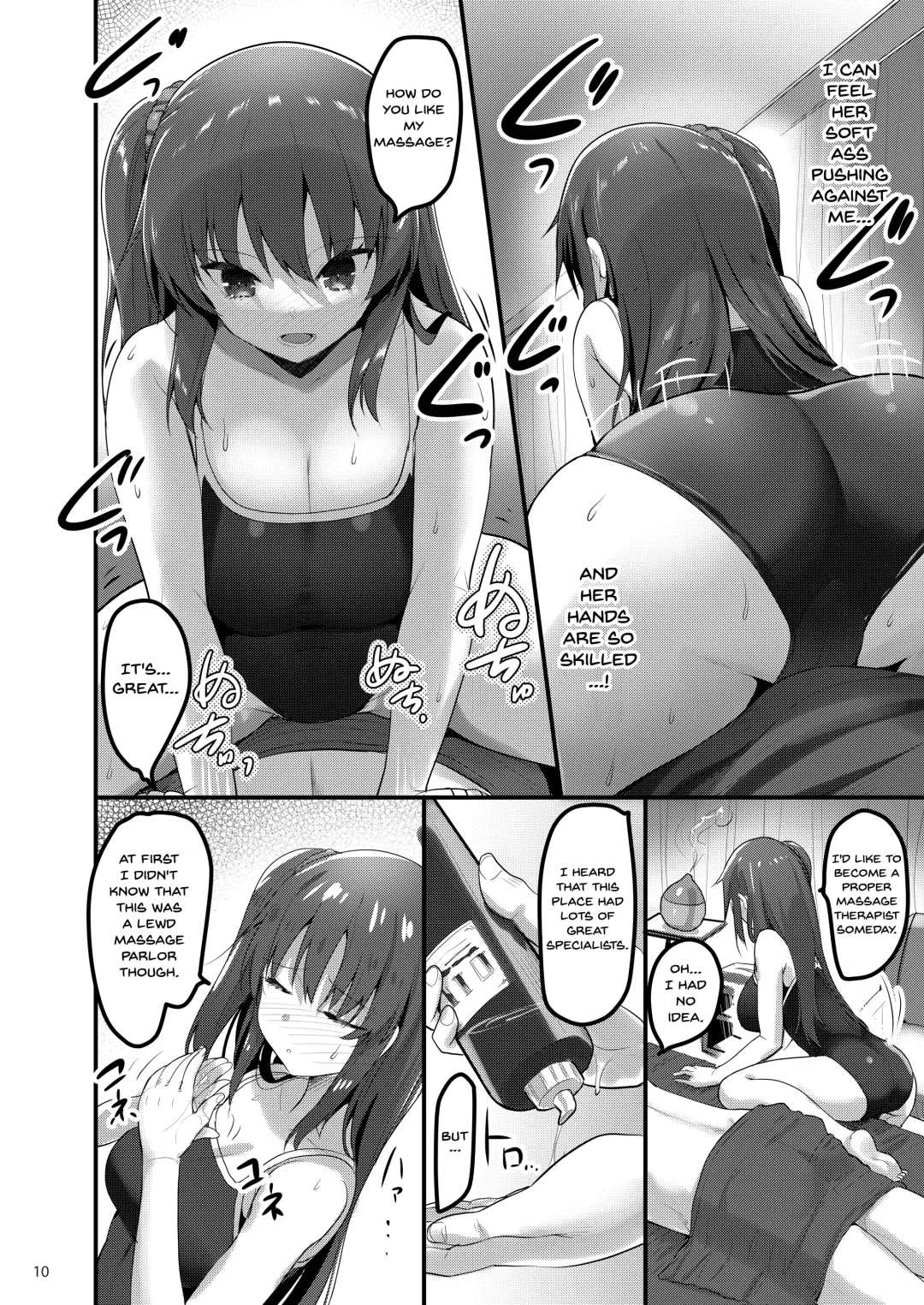 [Akahito] Ecchi na Massage-ya ni Kitara Classmate ga Dete Kita Hanashi | A Story Of Going Out To Get a Massage And The One Who Shows Up Is My Classmate Fhentai - Page 9