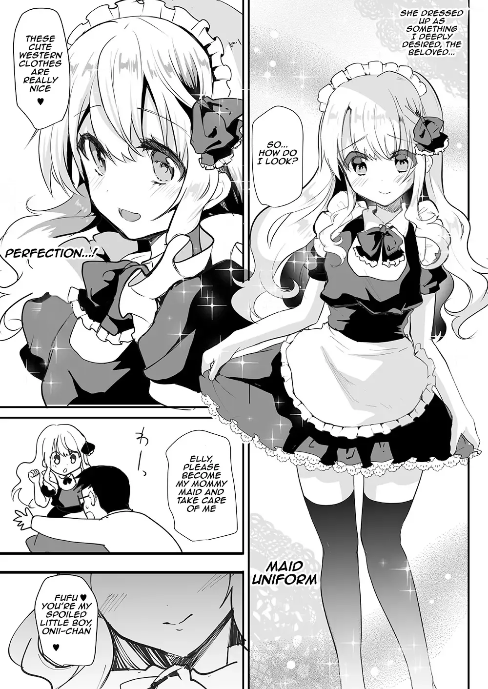 [Shimaji] Gimai Elly-chan to Love Love Cosplay H Fhentai - Page 14