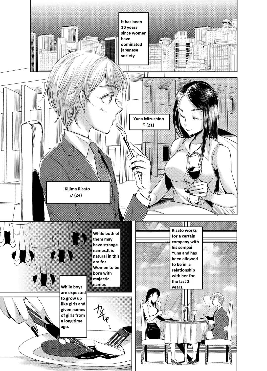 [Yukishige] Joken Kokka ni Okeru Konin to Kazoku Seikatsu Fhentai - Page 2
