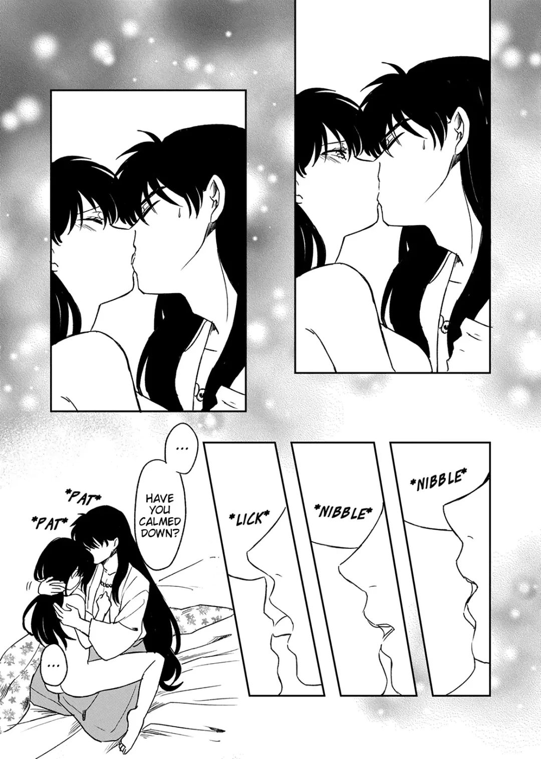 [Motobi] Tabi-chuu no InuKago ga Kattou Shinagara Ecchi Suru Hanashi | A story about Inuyasha and Kagome's journey and their struggles during sex Fhentai - Page 19