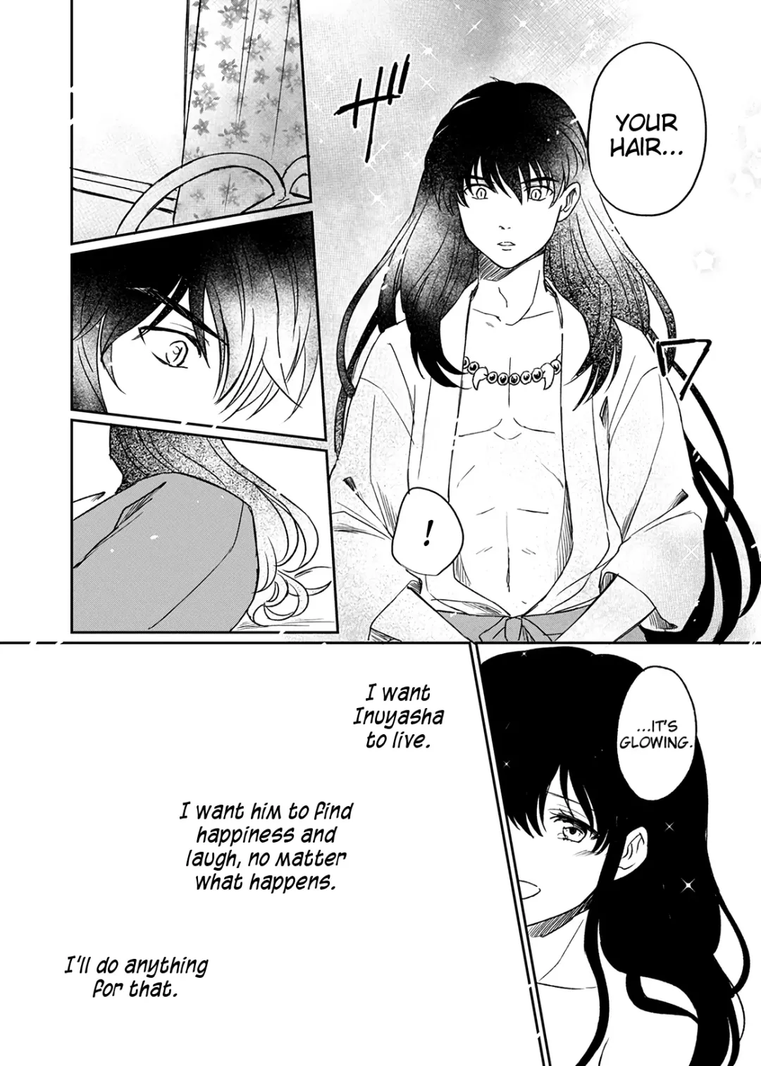 [Motobi] Tabi-chuu no InuKago ga Kattou Shinagara Ecchi Suru Hanashi | A story about Inuyasha and Kagome's journey and their struggles during sex Fhentai - Page 24