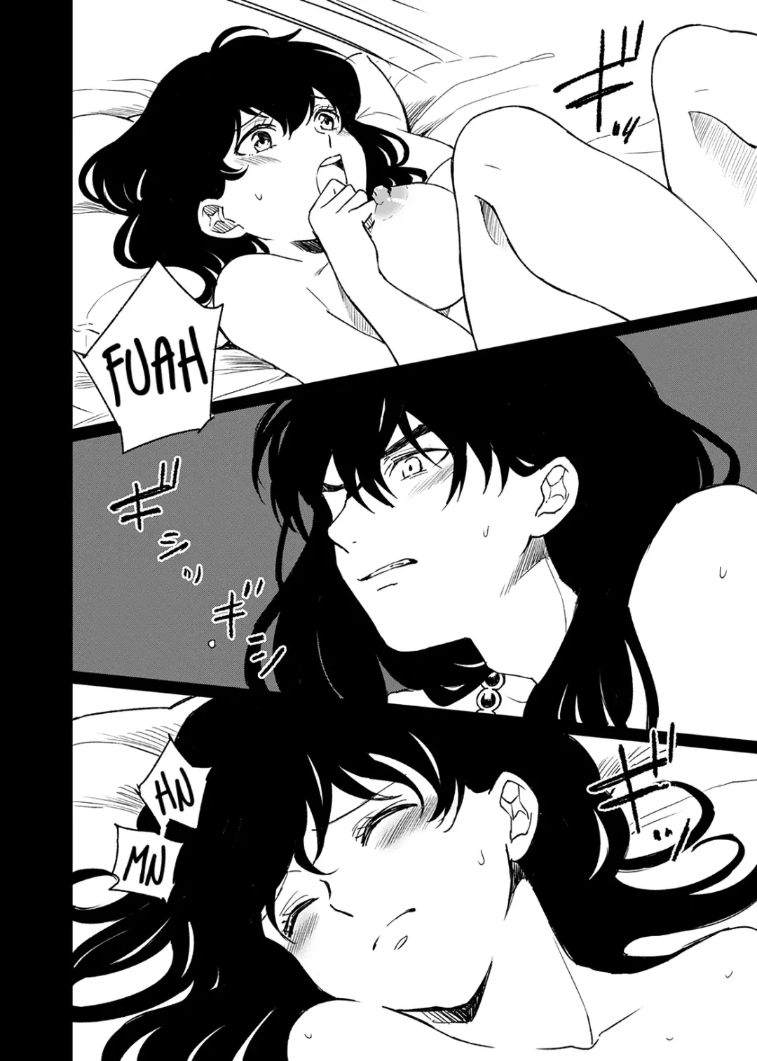 [Motobi] Tabi-chuu no InuKago ga Kattou Shinagara Ecchi Suru Hanashi | A story about Inuyasha and Kagome's journey and their struggles during sex Fhentai - Page 4