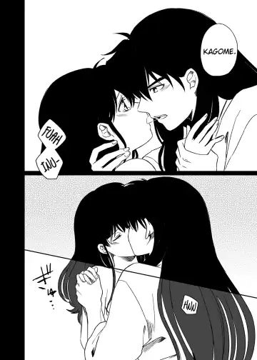 [Motobi] Tabi-chuu no InuKago ga Kattou Shinagara Ecchi Suru Hanashi | A story about Inuyasha and Kagome's journey and their struggles during sex Fhentai - Page 18