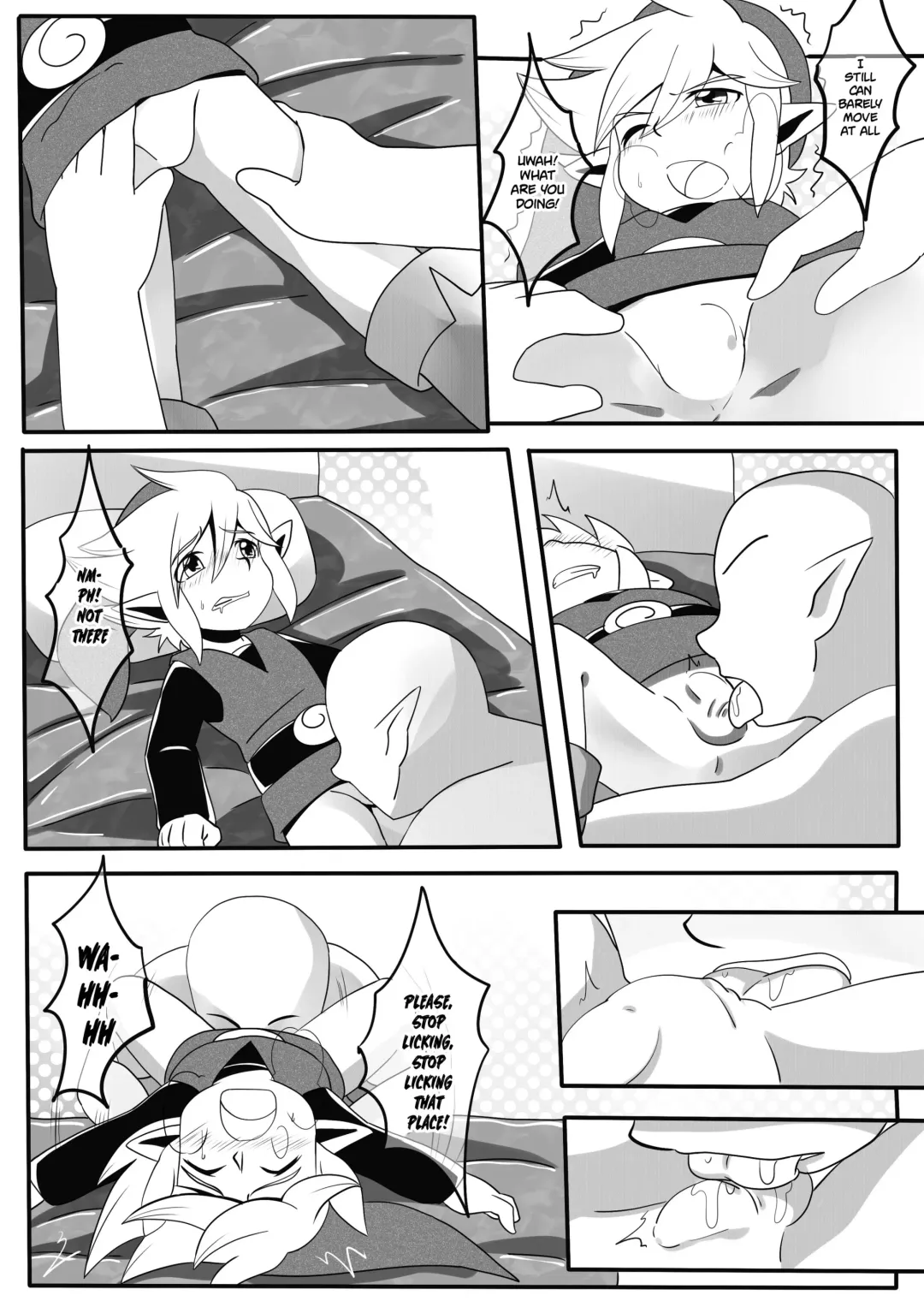 小機関士リンク - 【漫畫】4つの剣+ 勇者墮 Fhentai - Page 6