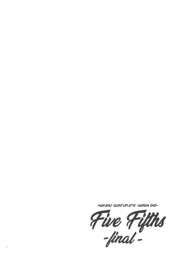 Gobun no Go -final- -Nakano-ke Itsutsugo Harem END- | Five Fifths -final- -Nakano Quintuplets' Harem END- Fhentai - Page 3