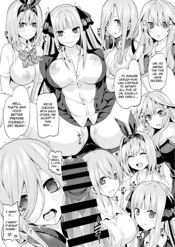 Gobun no Go -final- -Nakano-ke Itsutsugo Harem END- | Five Fifths -final- -Nakano Quintuplets' Harem END- Fhentai - Page 4