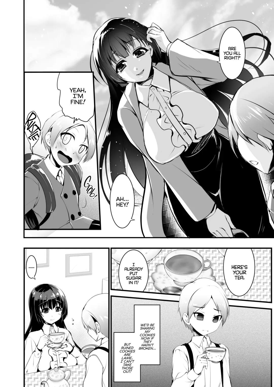 [Kouki Kuu] Kyonyuu no Onee-chan wa Suki desu ka? DUO | Do You Like Big Sis' Big Tits? DUO (decensored) Fhentai - Page 3