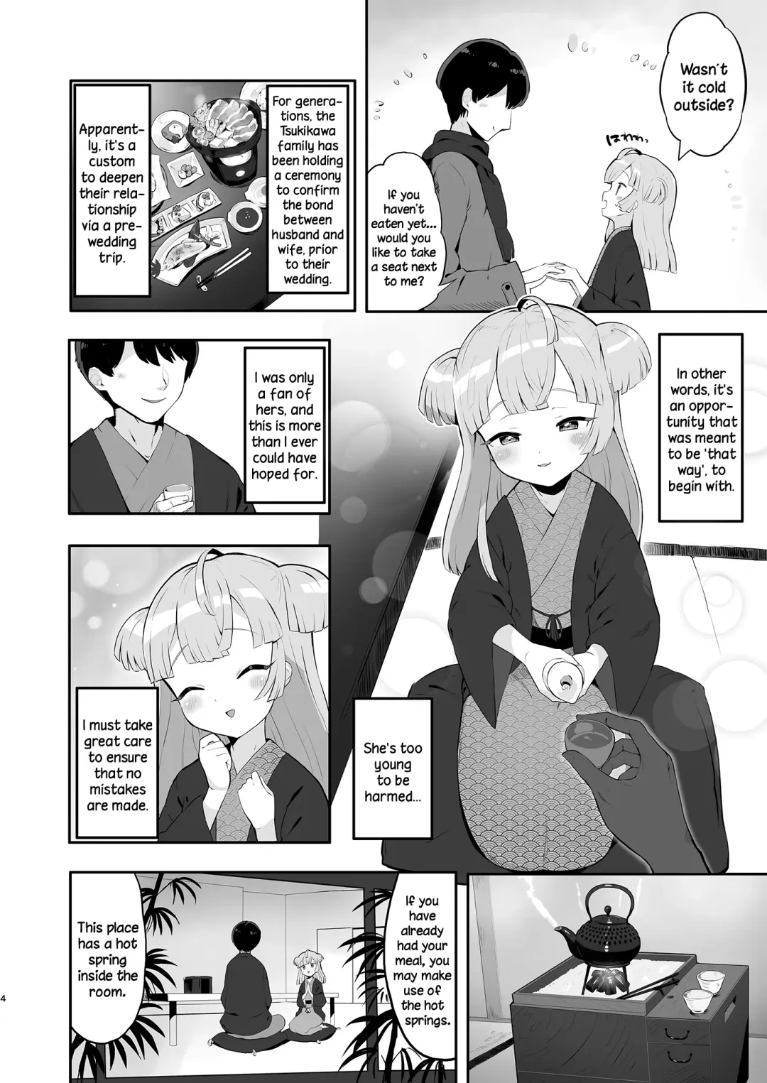 [Toranoe] Tsukigawa Chiri to Konzen Ryokou Fhentai - Page 4
