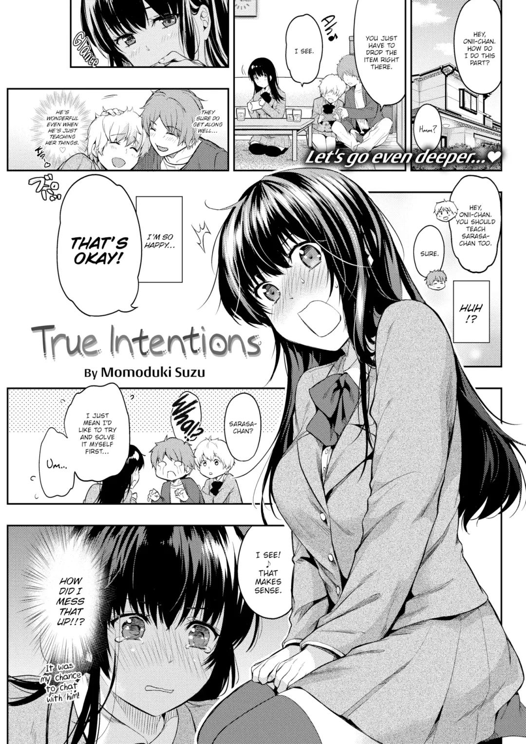 [Momoduki Suzu] True Intentions Fhentai - Page 1