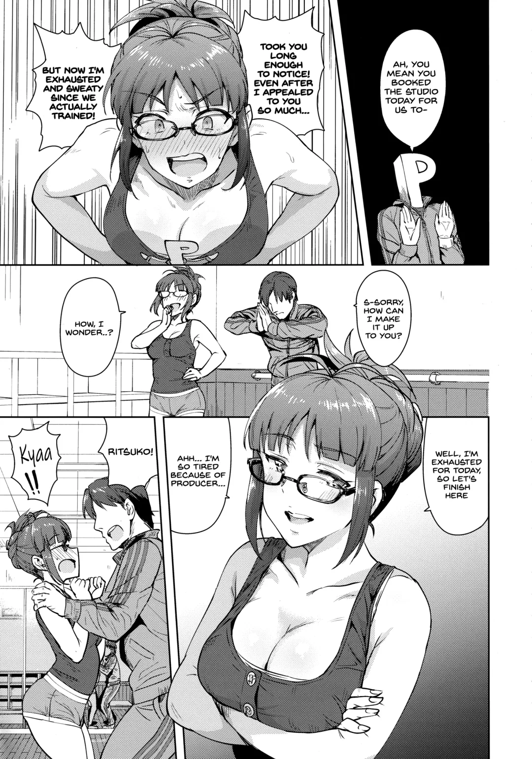 [Tsurui] Ritsuko to Stretch! Fhentai - Page 4