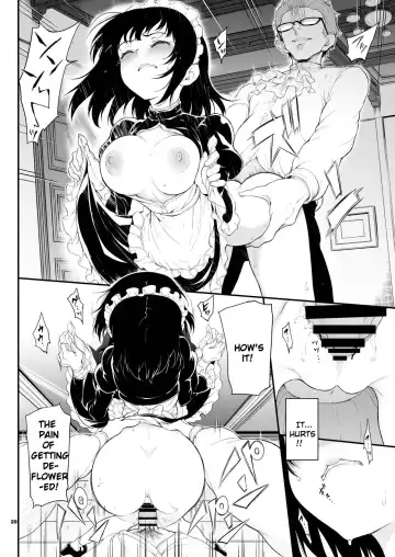 [Kyockcho] Maid Kyouiku. -Botsuraku Kizoku Rurikawa Tsubaki- Fhentai - Page 19