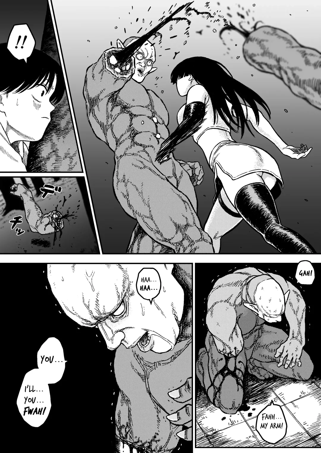 [Bourne] Midnight predation - Seigi no Heroine, Esa ni Naru | Midnight Predation ~Heroine Prey~ Fhentai - Page 8