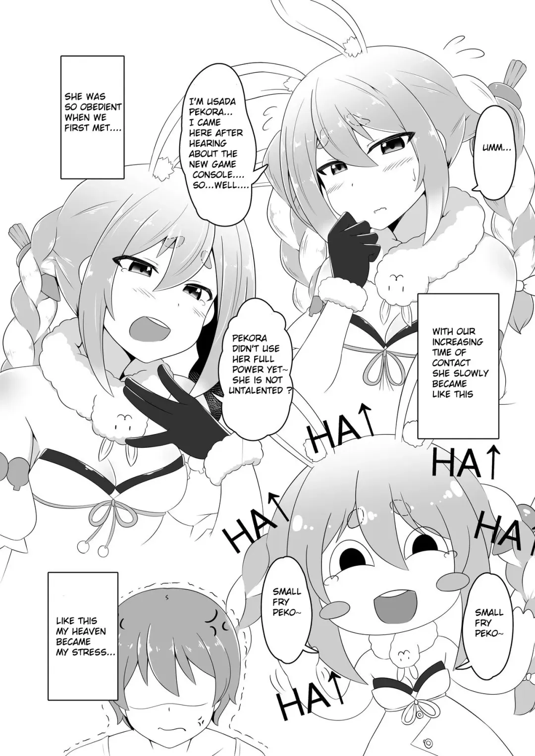 [Kurenai Hotaru] Kyuukeishitsu no Peko! | PEKO OF THE COMFORT ROOM! Fhentai - Page 4