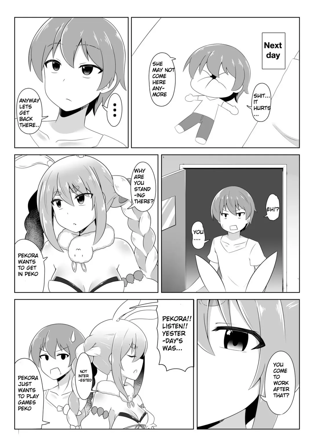 [Kurenai Hotaru] Kyuukeishitsu no Peko! | PEKO OF THE COMFORT ROOM! Fhentai - Page 8