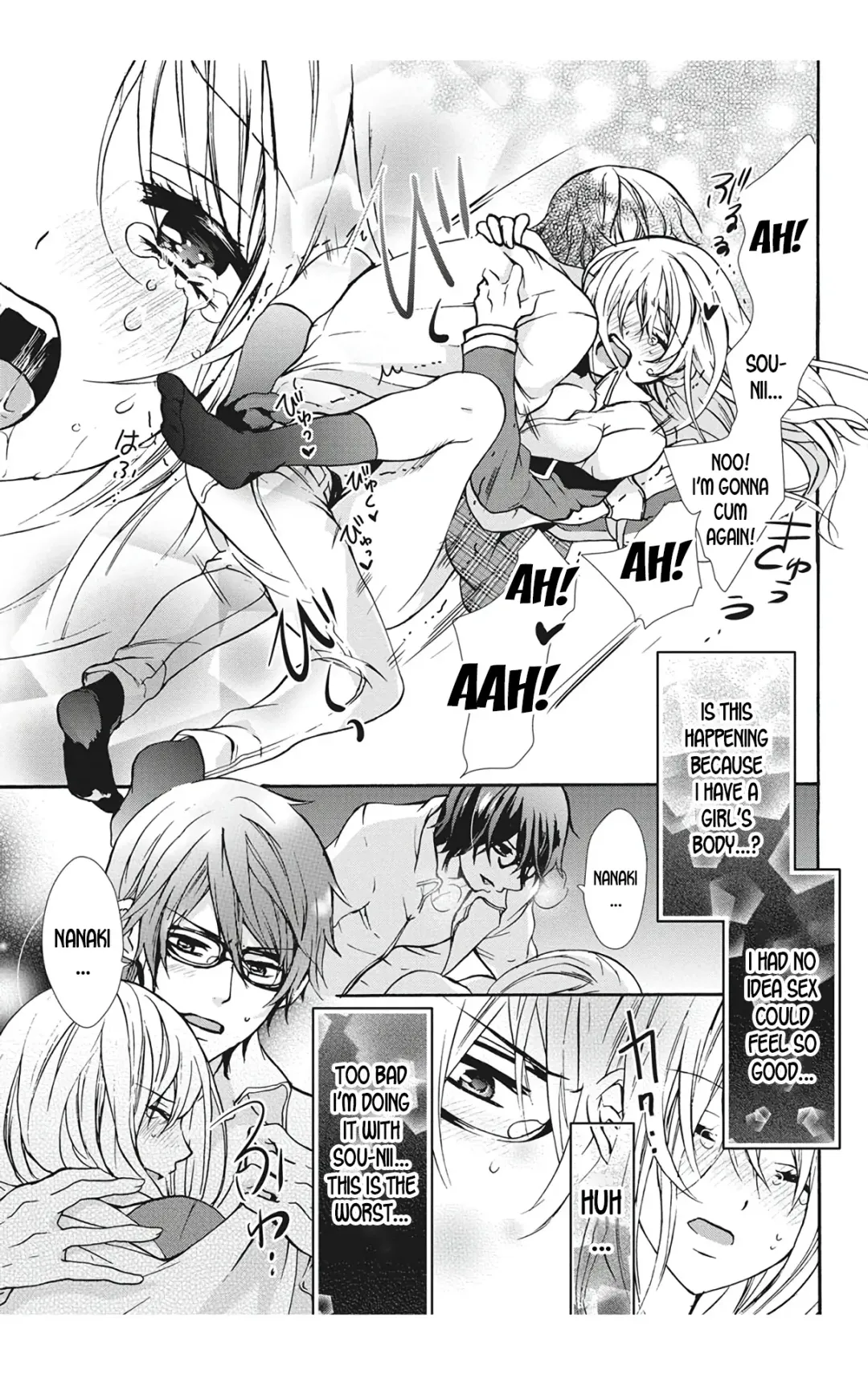 [Maguro Ouji] Nyota Ecchi. 1 ~Ore, Onna no Karada de Gikei to Koi Oshite Imasu~ Ch. 2 | After Turning Into a Girl, I Fell in Love With My Stepbrother Ch. 2 Fhentai - Page 25