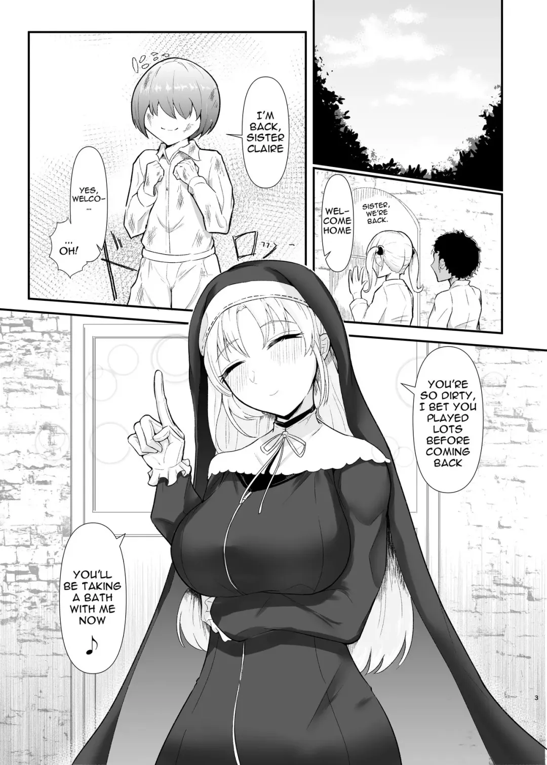 [Enryu] Cleaire-san to Boku no Hajimete Fhentai - Page 2