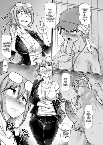 [Hakaba Yodomu] Futanari Beach Police no Oshigoto | Working at the Futanari Beach Police (decensored) Fhentai - Page 14