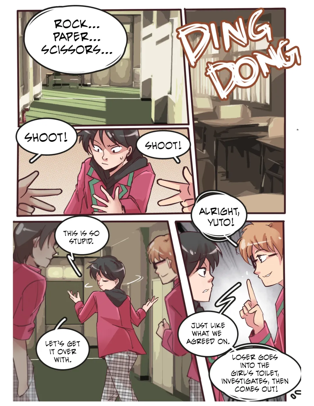 [Meowwithme] The Girl's Toilet Fhentai - Page 3