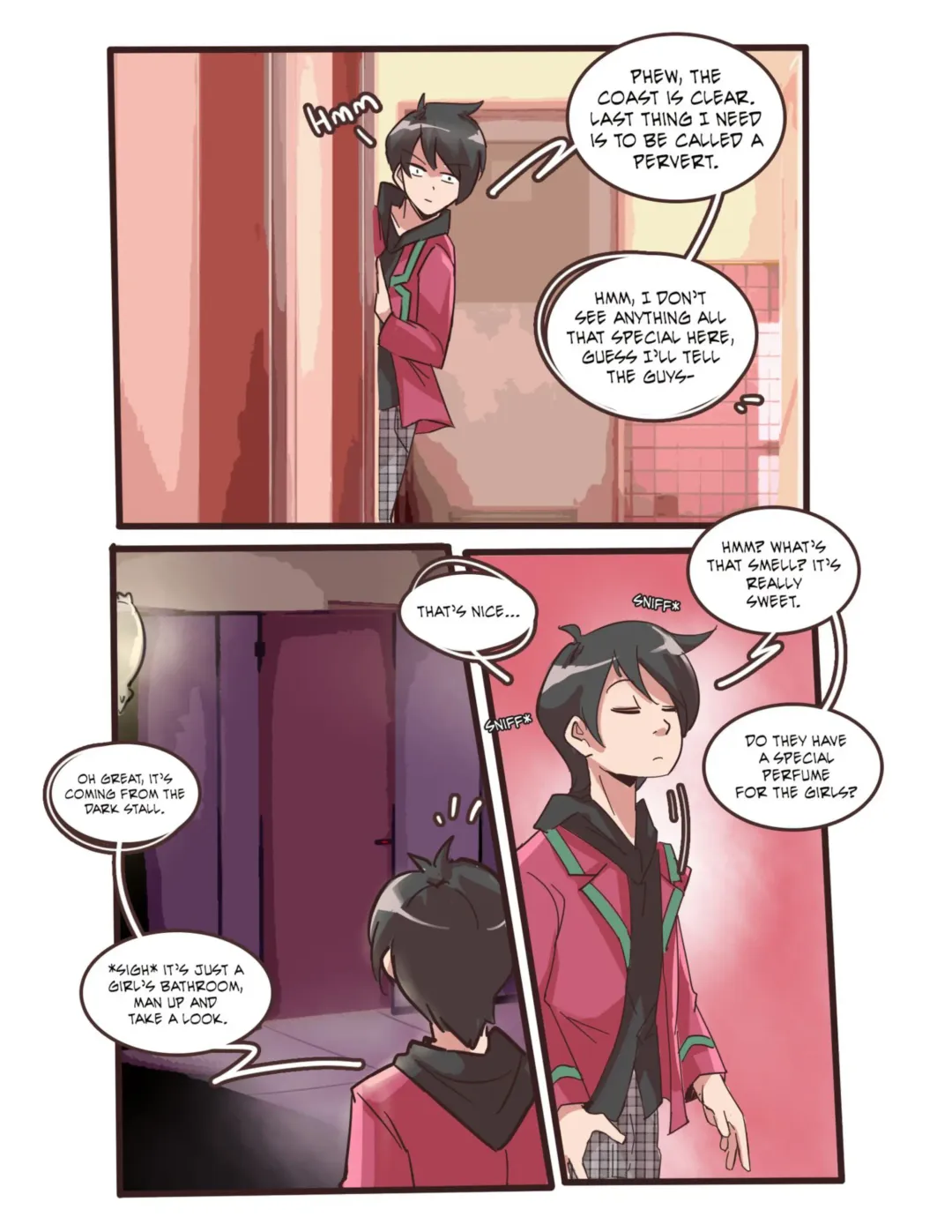 [Meowwithme] The Girl's Toilet Fhentai - Page 4