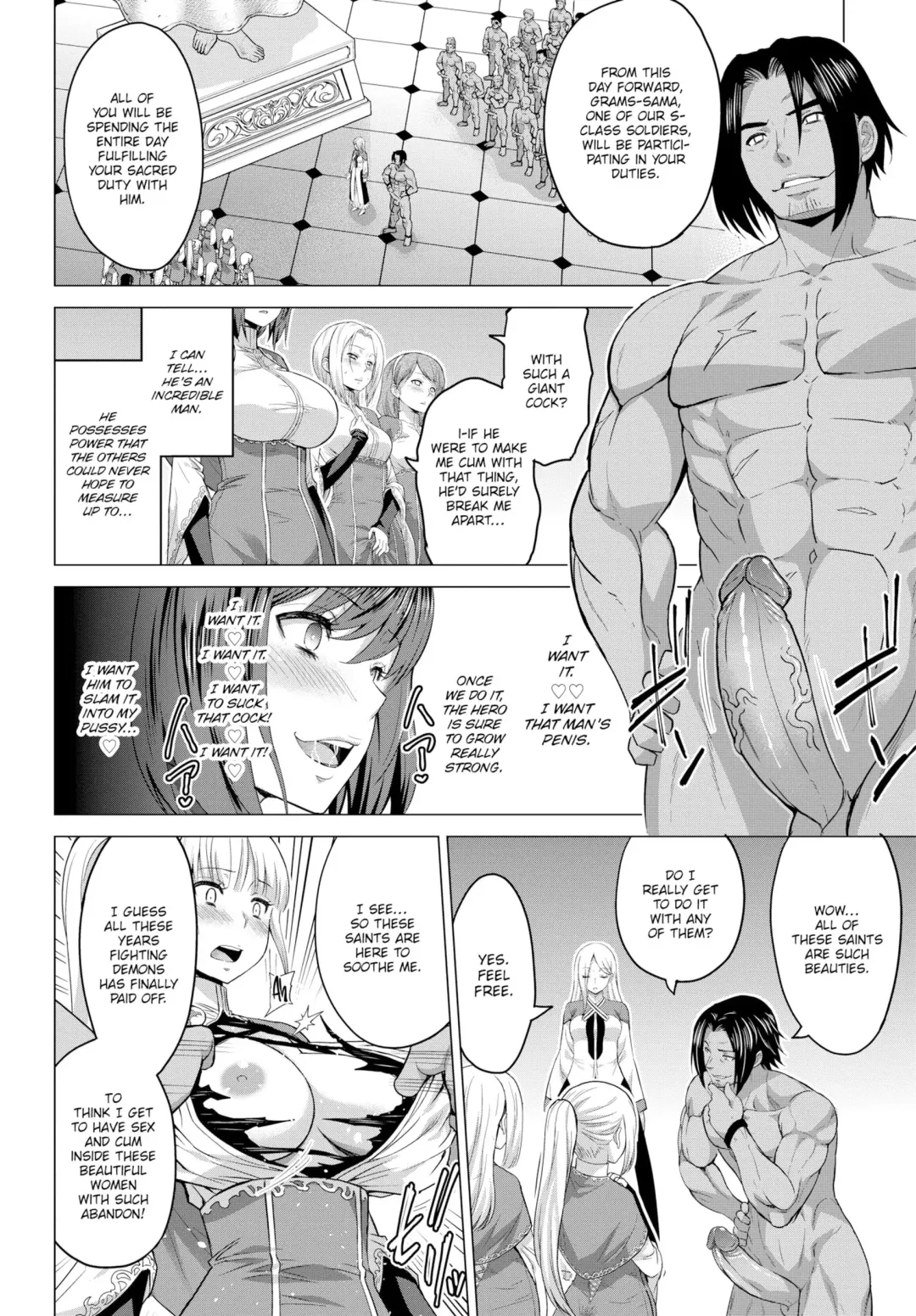 [Yamada Gogogo] Seijo no Rakuin -Annunciation of despair - Ch 1-4 Fhentai - Page 118