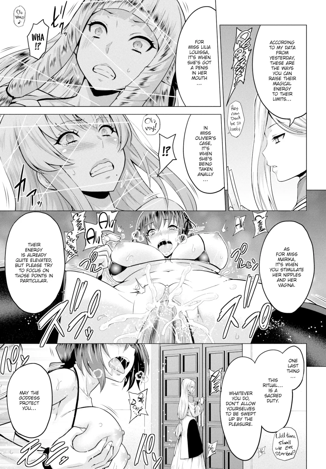 [Yamada Gogogo] Seijo no Rakuin -Annunciation of despair - Ch 1-4 Fhentai - Page 47
