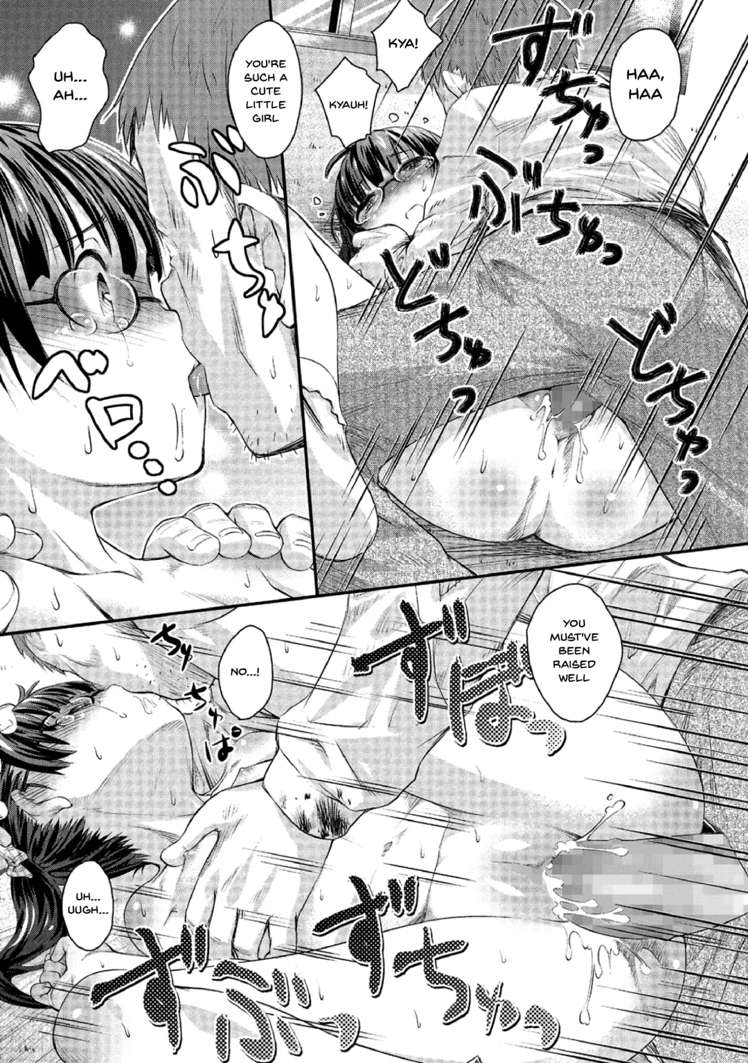 Megane Loli Choukyou Jugyou!! ~Otonashii Megane Lolikko ni Muriyari Dekachin Sounyuu~ | The Loli In Glasses' Training Lesson!! ~Force Fucking a Timid Glasses Wearing Loli With My Big Cock~ Fhentai - Page 27