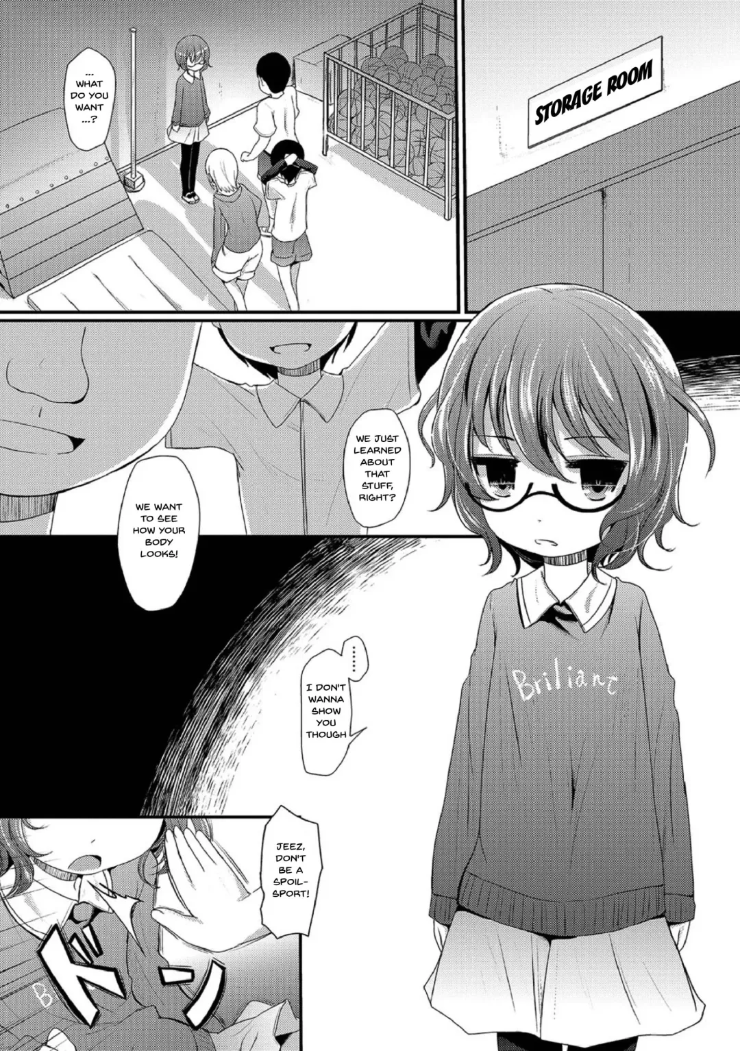 Megane Loli Choukyou Jugyou!! ~Otonashii Megane Lolikko ni Muriyari Dekachin Sounyuu~ | The Loli In Glasses' Training Lesson!! ~Force Fucking a Timid Glasses Wearing Loli With My Big Cock~ Fhentai - Page 35